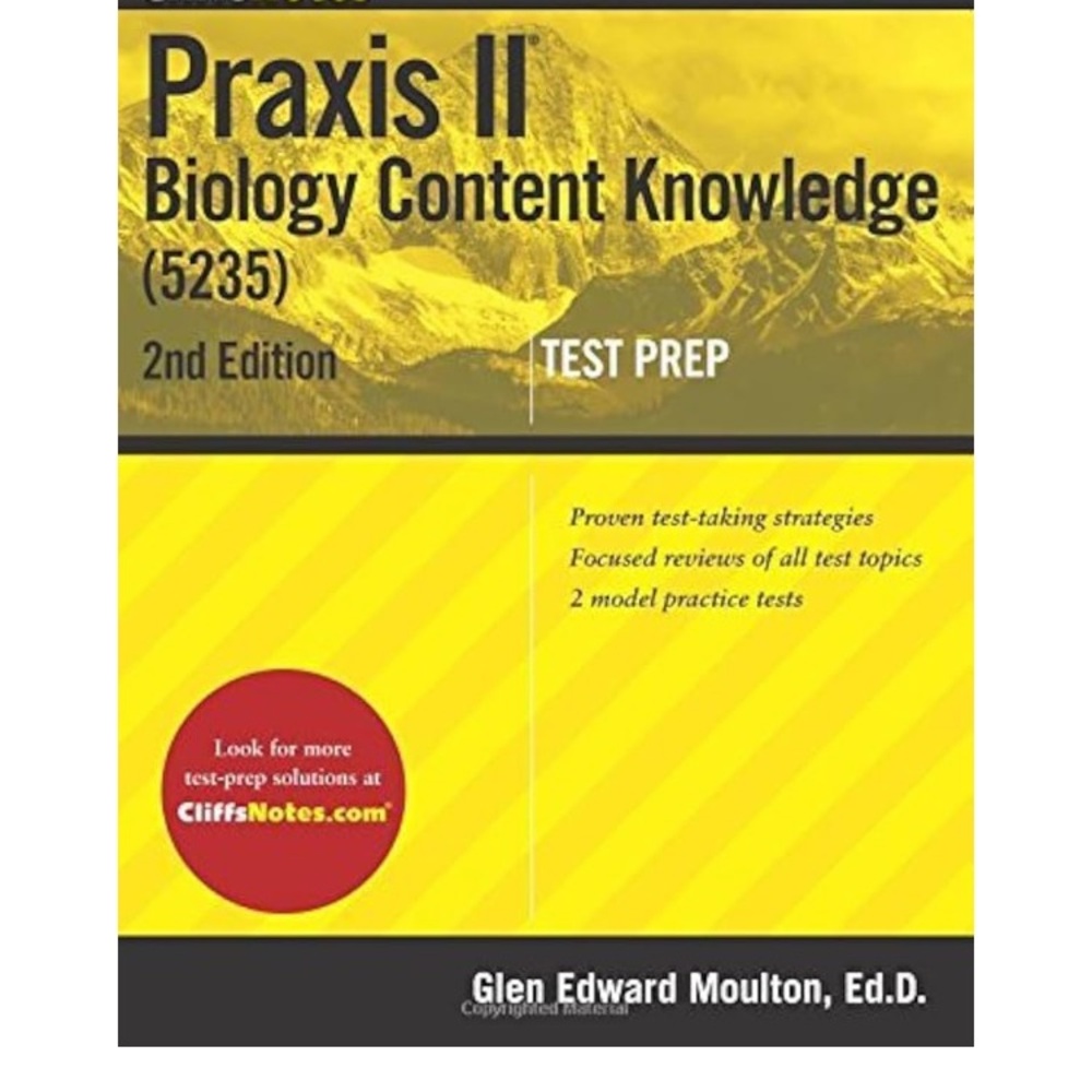 NEW • Biology PRAXIS II (5235) Biology Content Knowledge 2nd Edition Test Prep - Picture 5 of 11